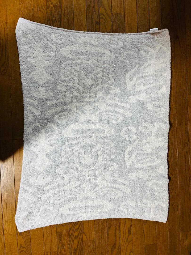 カシウェア☆ブランケット☆ダマスク柄☆ハーフおくるみ膝かけ - メルカリ