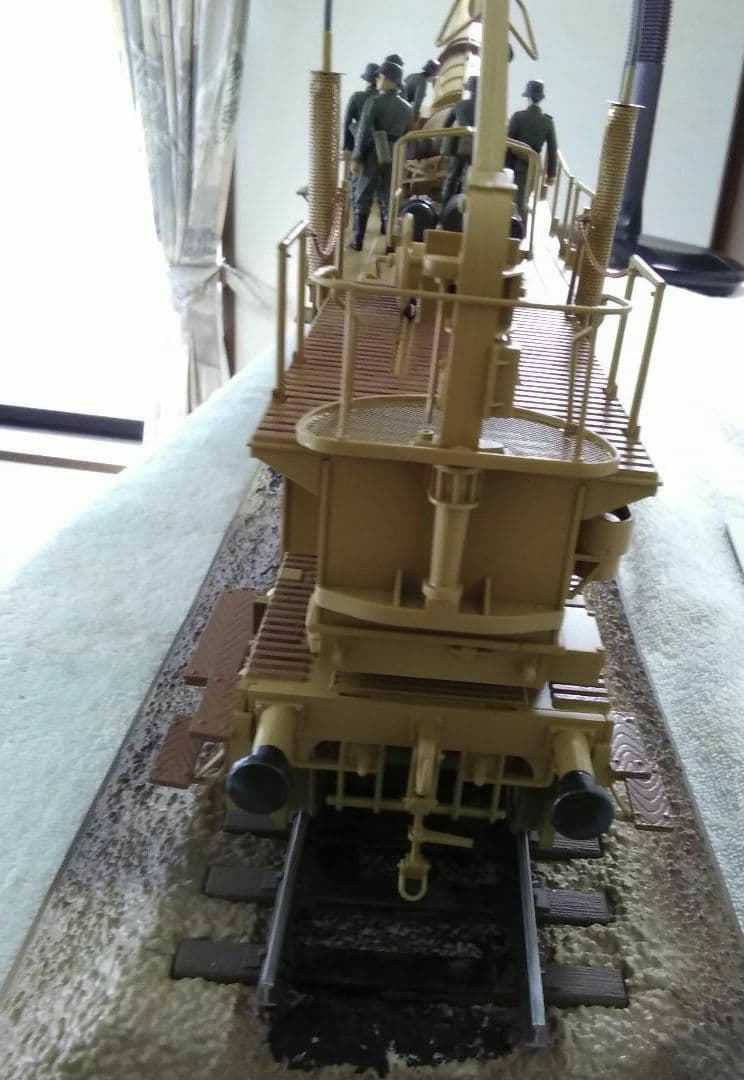 《手渡し限定》ドラゴン1/35 ドイツ列車砲レオポルド【完成品】