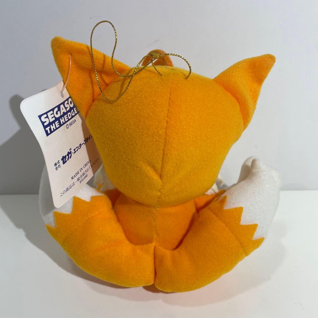 レア テイルス ぬいぐるみ タグ付き セガ ソニック 当時物 非売品