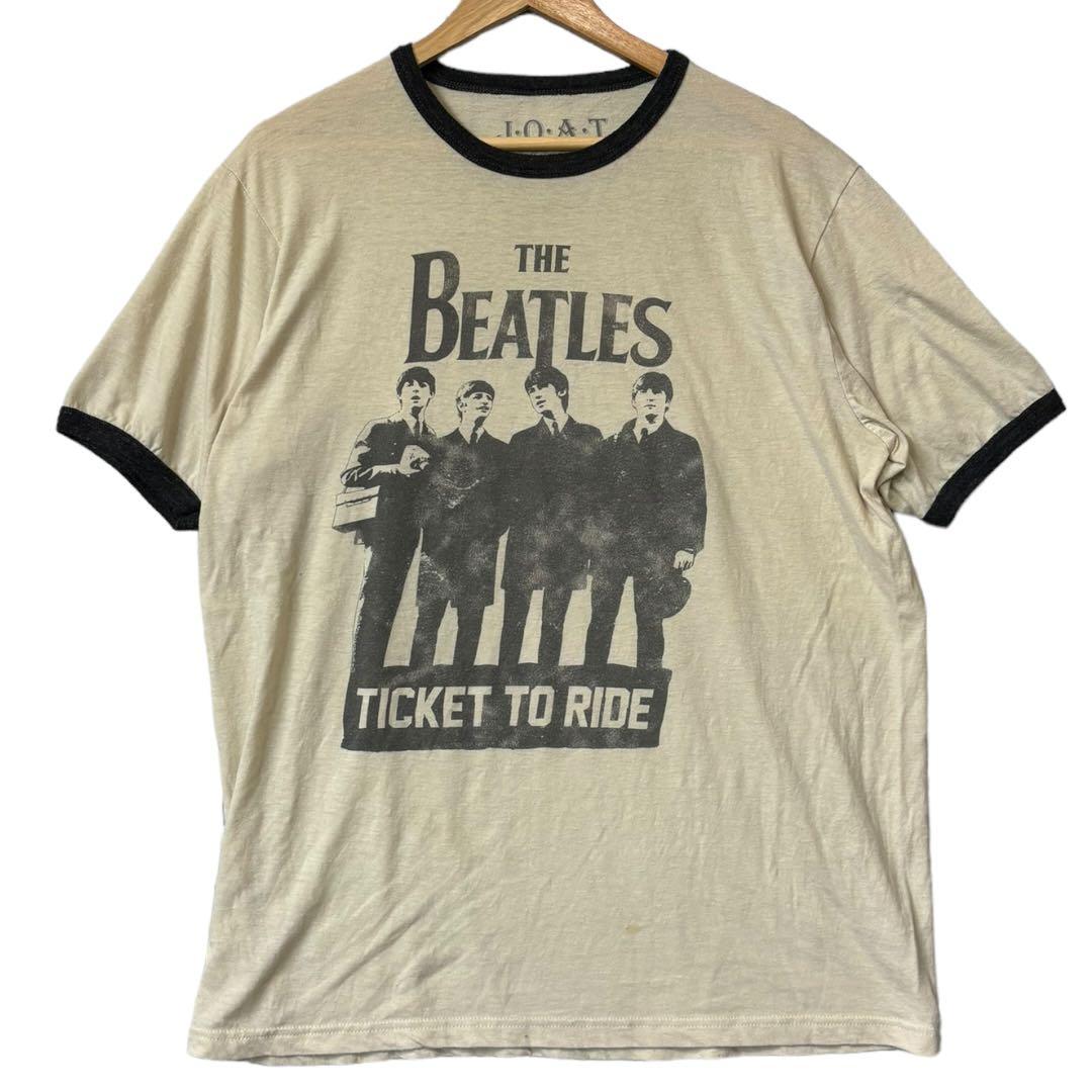 60s 古着 ヴィンテージ ビートルズ リンガー Tシャツ-【新品❤️未使用