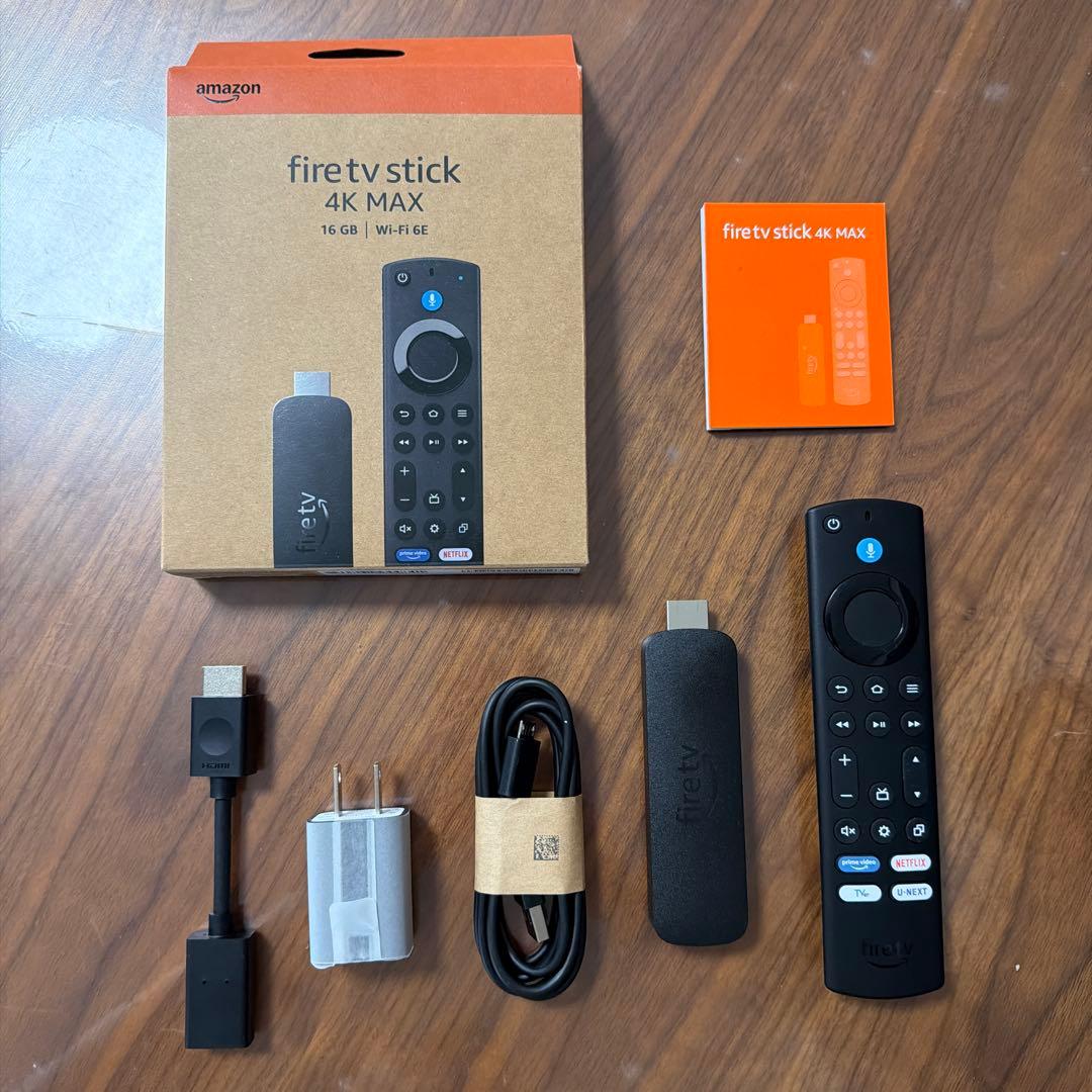 Amazon Fire TV Stick 4K Max(マックス) Amazon Fire TV Stick 4K Max streaming device