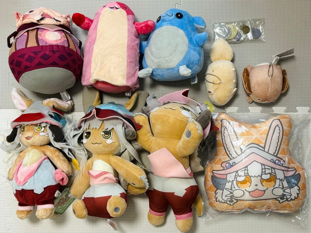 メイドインアビス　ぬいぐるみ　クッション　まとめ売り メイドインアビス ぬいぐるみ クッション まとめ売り - メルカリ
