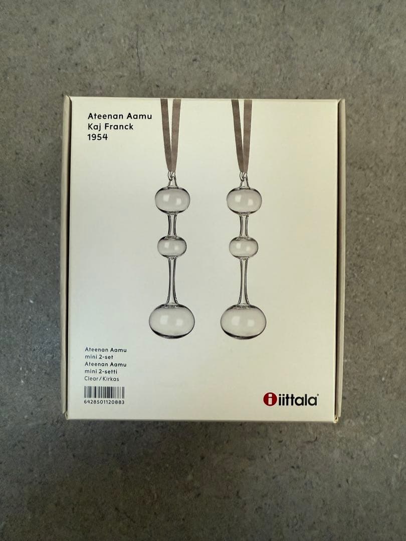 アテネの朝 ミニ Kaj Franck 1954 イッタラ / iittala アテネの朝 3ピースセット カイ・フランク