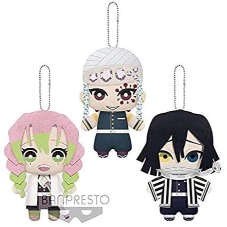 新品☆鬼滅の刃【伊黒小芭内＆甘露寺蜜璃】ともぬい☆ぬいぐるみ☆2点