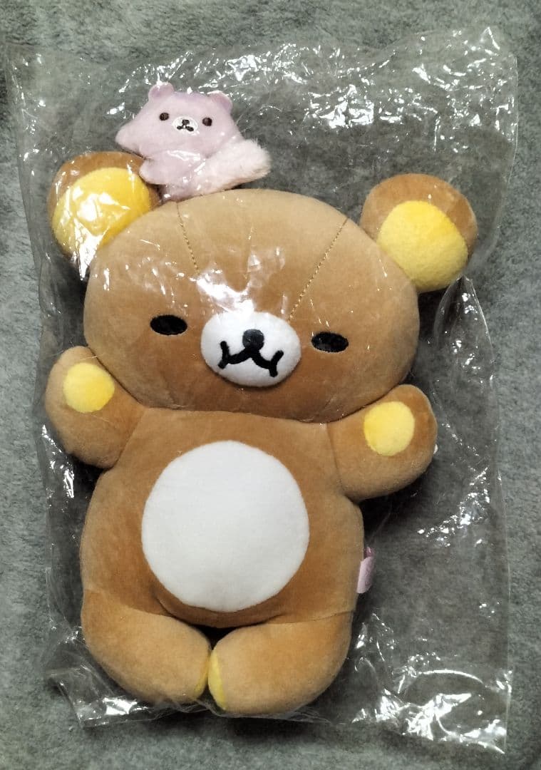 リラックマストア限定　まんぷくおひるねぬいぐるみ　スミレノコリス　森のおともだち リラックマ - 【限定】まんぷくおひるねぬいぐるみ（みんなでまんぷく