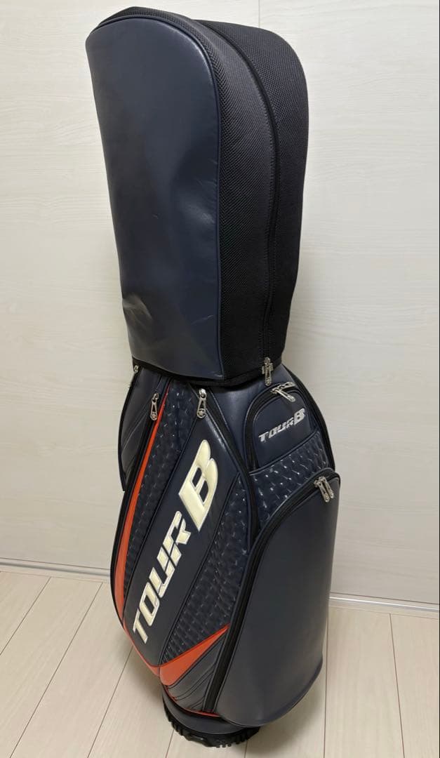 ブリヂストン TOUR B CBG910-NA 9.5型キャディーバッグ - ゴルフバッグ