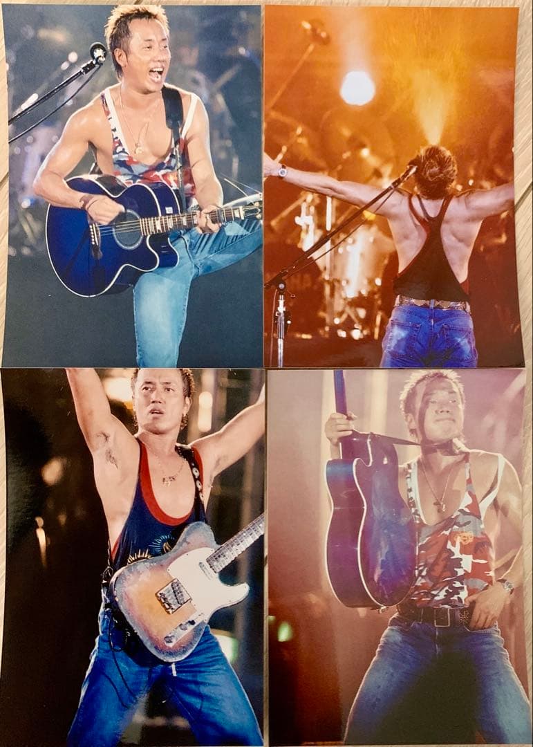 ③ 長渕剛 生写真 8枚セット 2003 keep on fighting レア - メルカリ