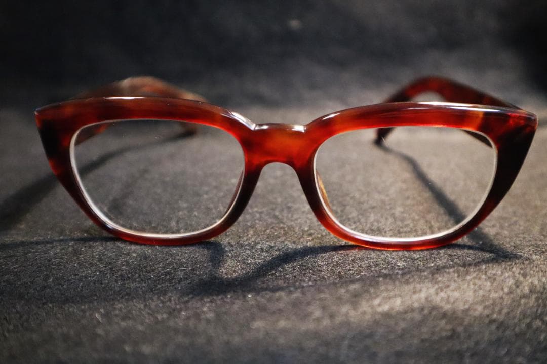 本鼈甲 18金 べっ甲 眼鏡 イワキ製刻印 めがね レンズ入 メガネ - メルカリ