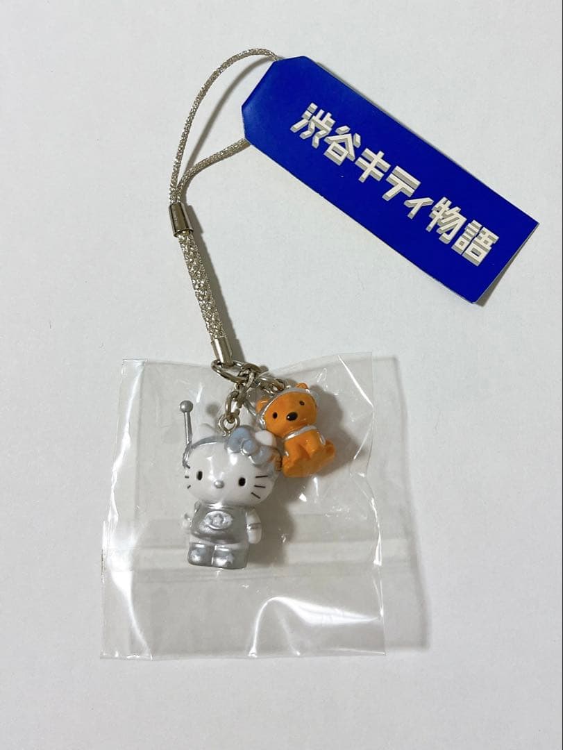 【レア】ハローキティ 渋谷キティ物語 ハチ公 東京限定　根付　ストラップ ハローキティ】激レア 渋谷キティ物語 ハチ公 東京限定 根付