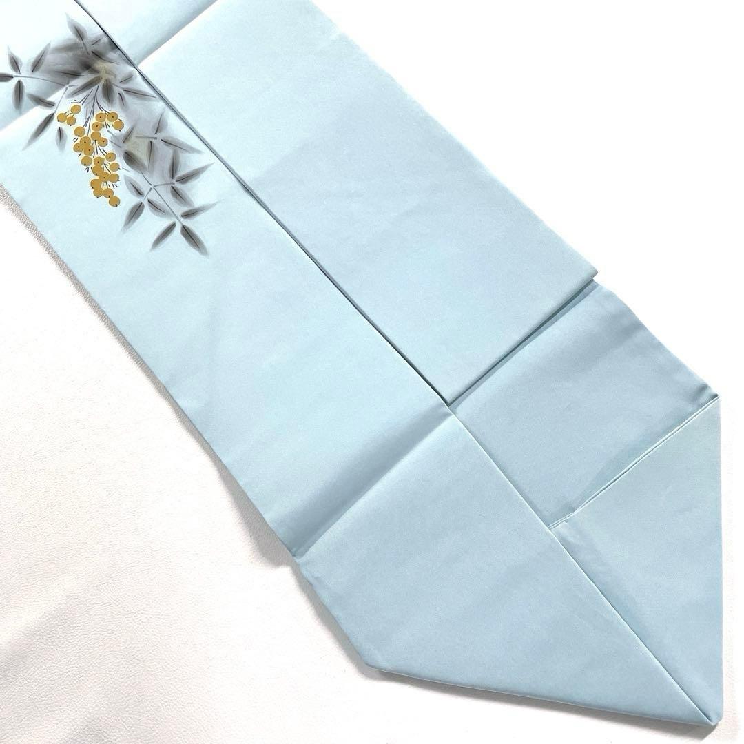 帯6546 ○高級 正絹 落款 作家物 塩瀬 名古屋仕立て 名古屋帯 - メルカリ