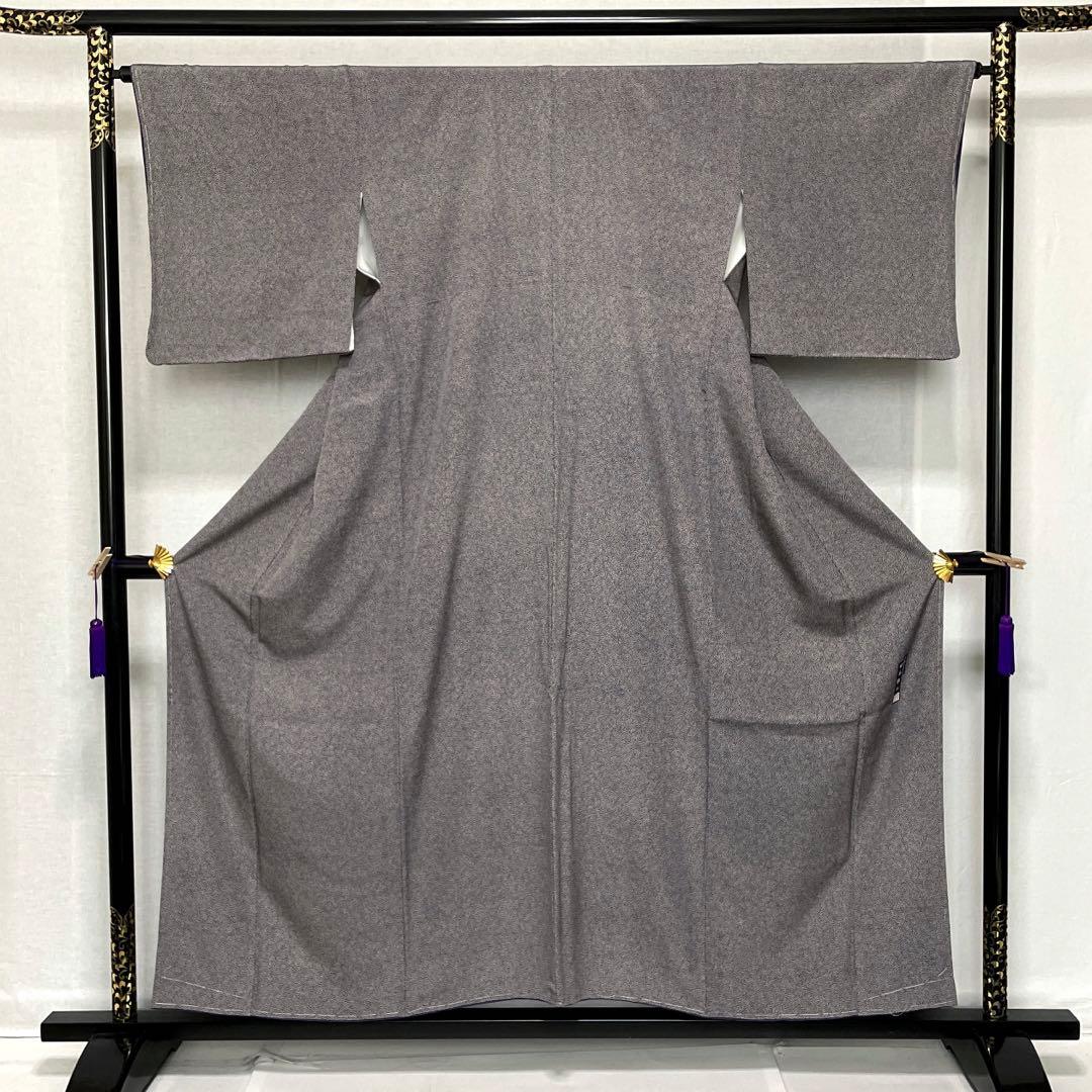 D399 江戸小紋 田島敬之 伝統工芸士 正絹着物 しつけ糸付き未使用極美