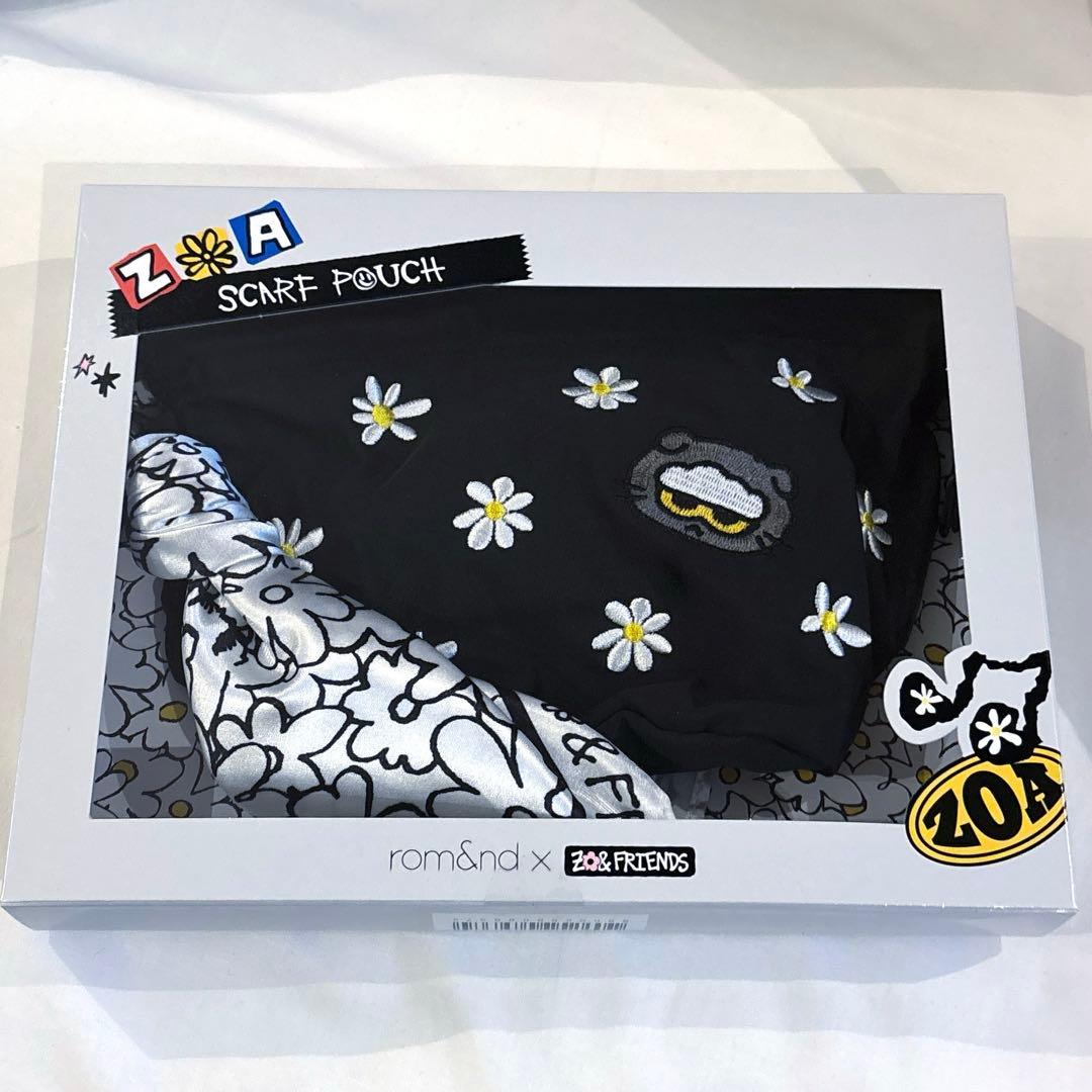 ロムアンド Rom&nd ジヨン ZOA ポーチセット rom&nd - ジヨン ロムアンド コラボ ZOA ポーチ キーホルダー G-DRAGON