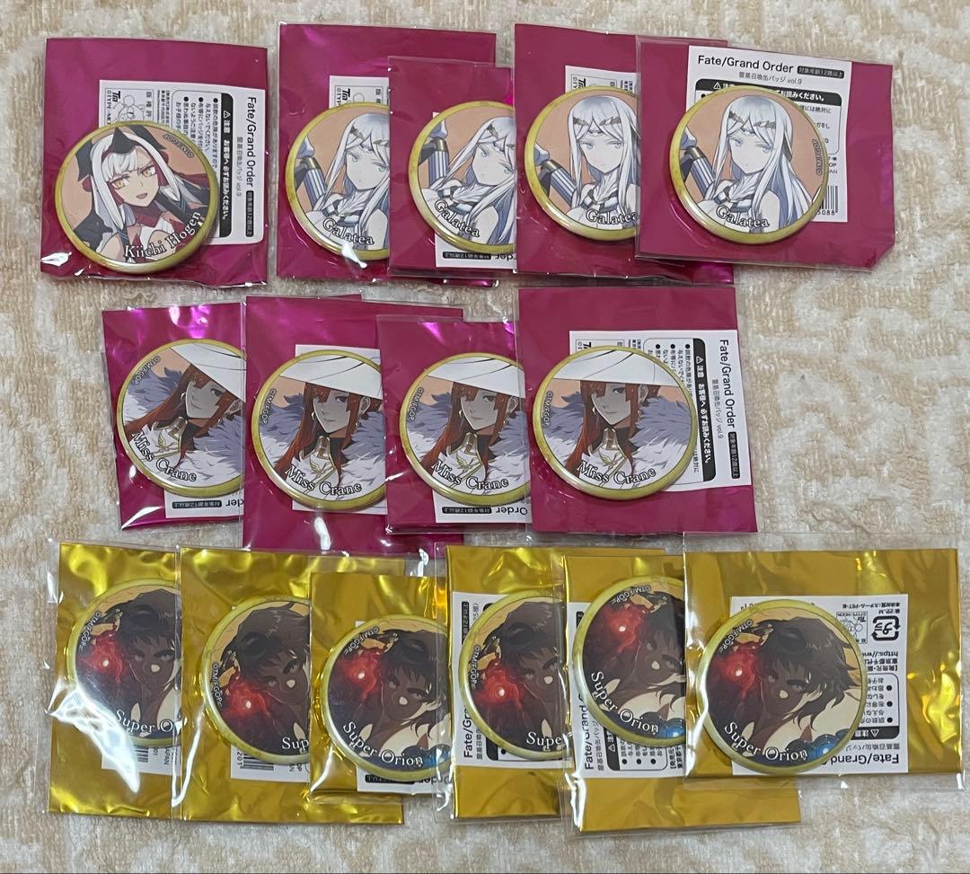 バラ売り100円】 Fate FGO fes 霊基召喚缶バッジ など - メルカリ