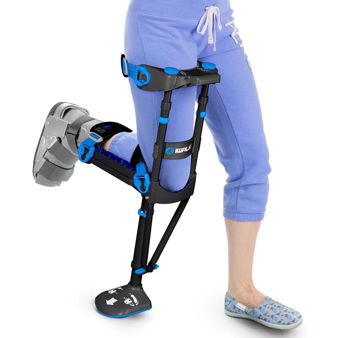 アイウォークフリー (iwalkfree3.0)ハンズフリー 松葉杖 アイウォークフリー iWALKFree 3.0 ハンズフリー 松葉杖 1本 アルミ