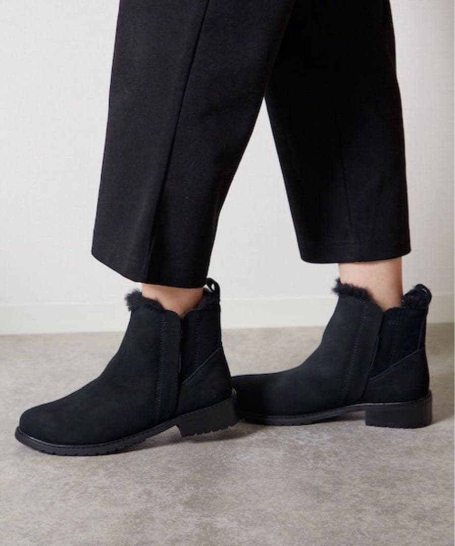 美品】EMU Australia Pioneer サイドゴアブーツ 25cm黒 - メルカリ