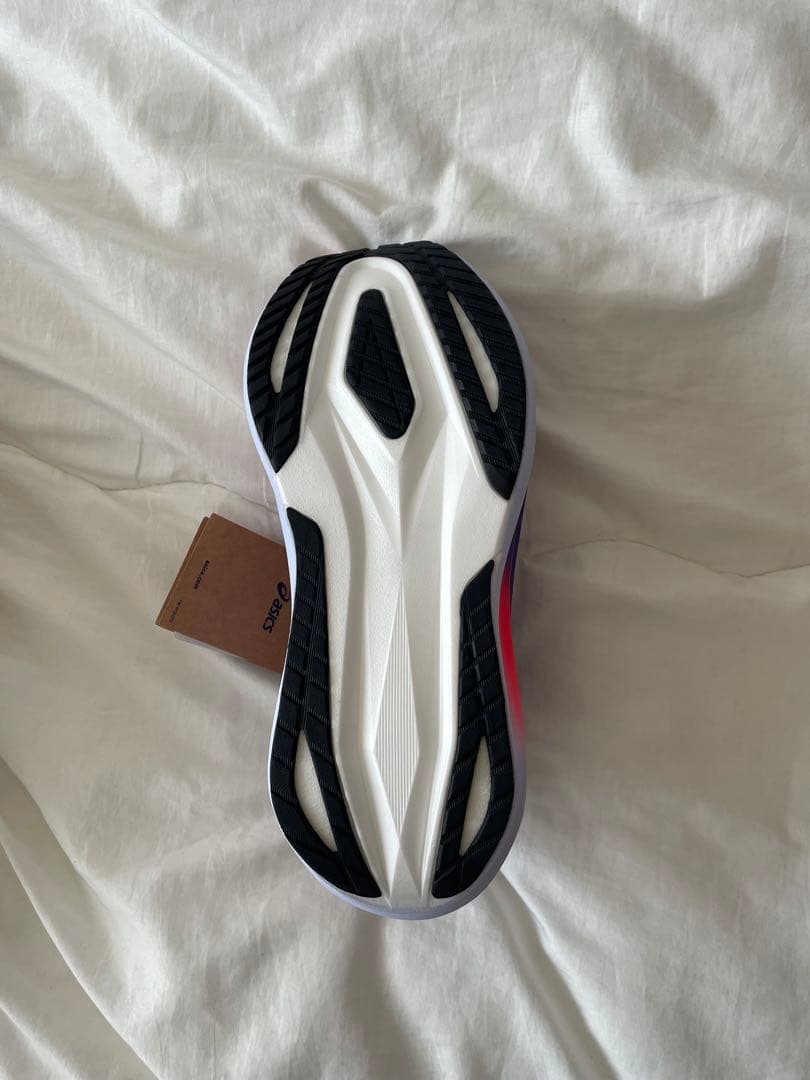 新品ASICS MEGABLAST 25.0cm EDOPURPLE/BLACK