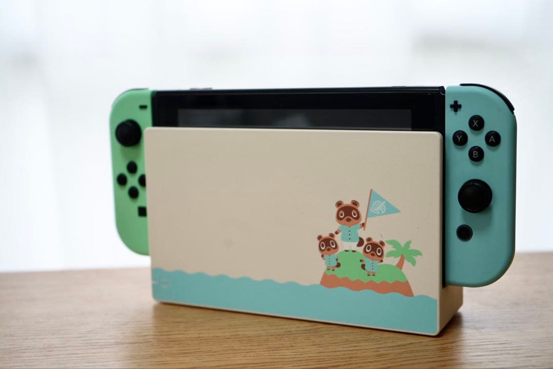 Nitendo Switch本体　あつ森エディション microSD32GB付属 Nintendo Switch 任天堂 Switch本体 あつまれ どうぶつの森セット あつ