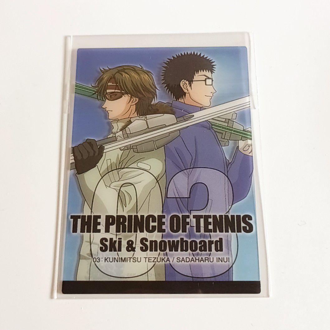 ③スキー テニスの王子様 シャイニングクリアカード 手塚国光＆乾貞治