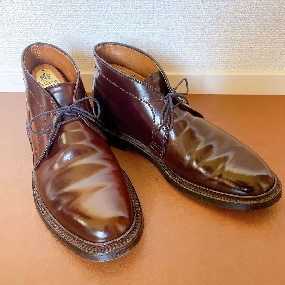 Alden オールデン 1339 チャッカブーツ コードバン 6.5E