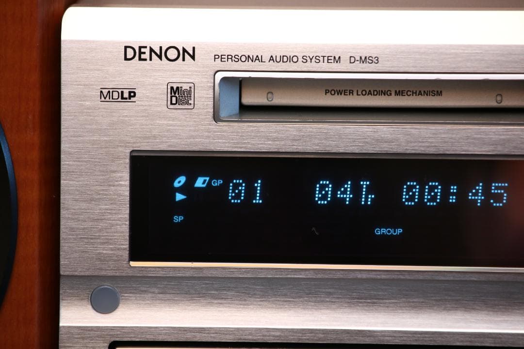 DENON D-MS3 CD/MD/TUNER/USB コンポ+スピーカー 美品 - メルカリ