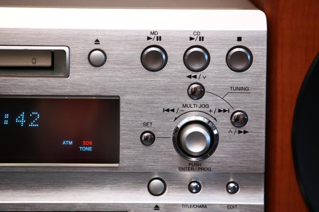 DENON D-MS3 CD/MD/TUNER/USB コンポ+スピーカー 美品 - メルカリ