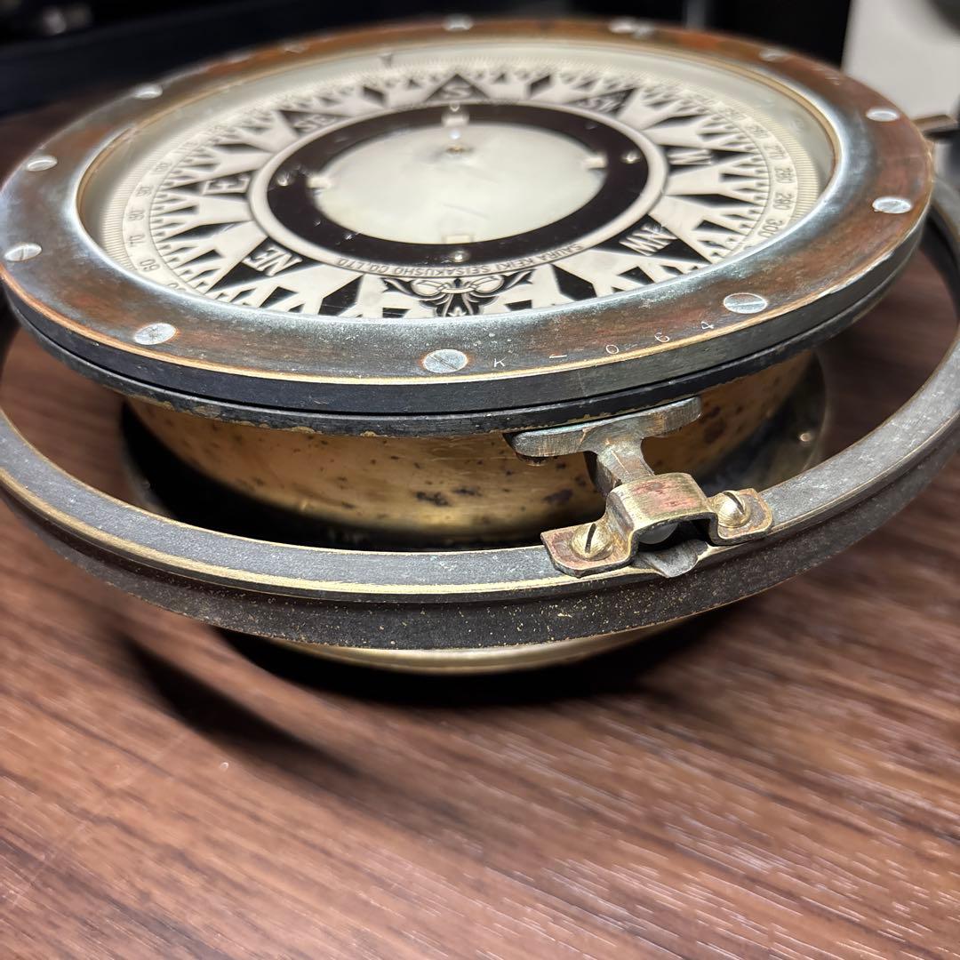 船舶用コンパス 海洋羅針盤 - メルカリ