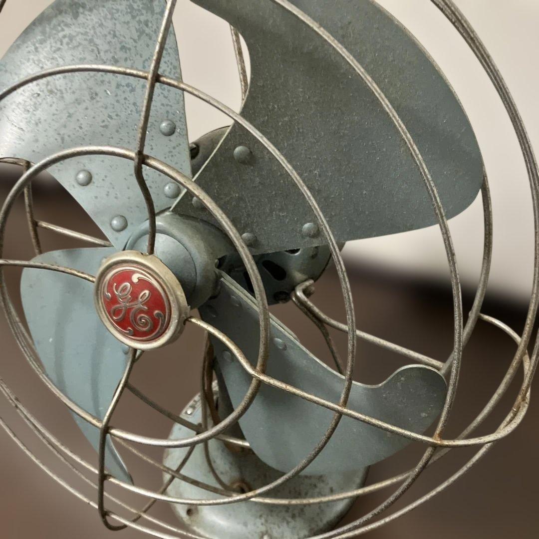GE アンティーク 扇風機 ジェネラルエレクトリック ビンテージ - メルカリ