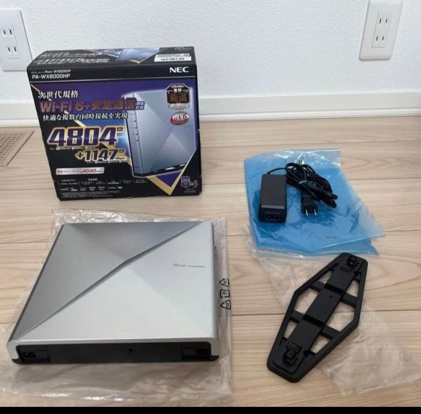 NEC aterm PA-WX6000HP Wi-Fiルーター wifiルーター Aterm(エーターム) PA-WX6000HP [Wi-Fi 6(ax) /IPv6対応