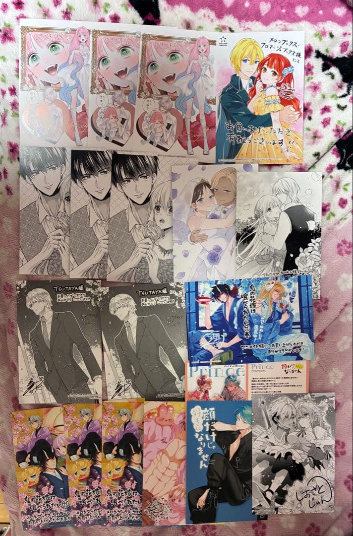 TL＆女性コミックイラストカードセット