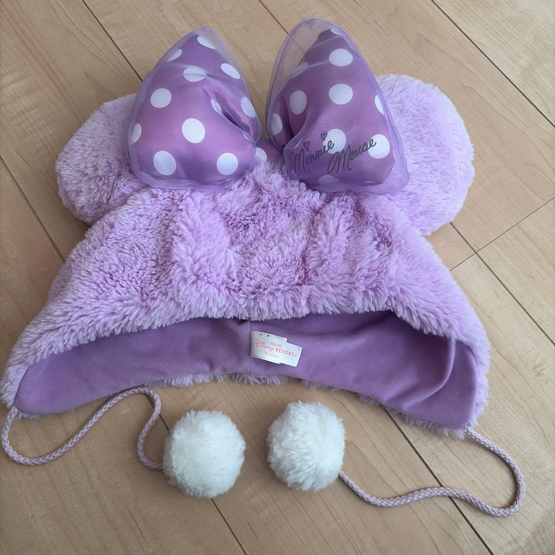 ミニー ファンキャップ リボン 紫 パルパルーザ ディズニー - メルカリ