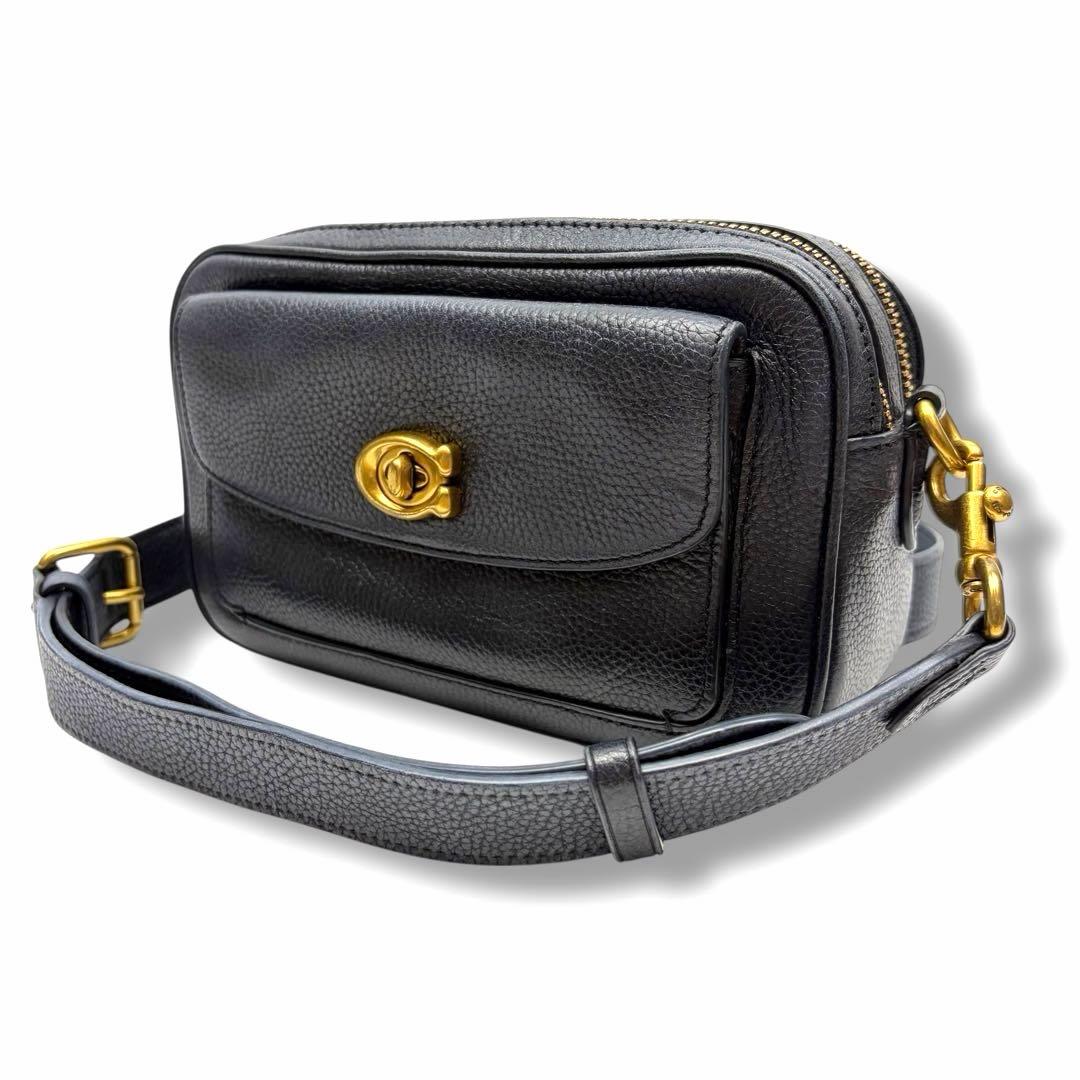 COACH コーチ ウィロウ カメラバッグ C0823 ショルダーバッグ 楽天市場】コーチ COACH C0823 B4/BK ウィロウ カメラバッグ