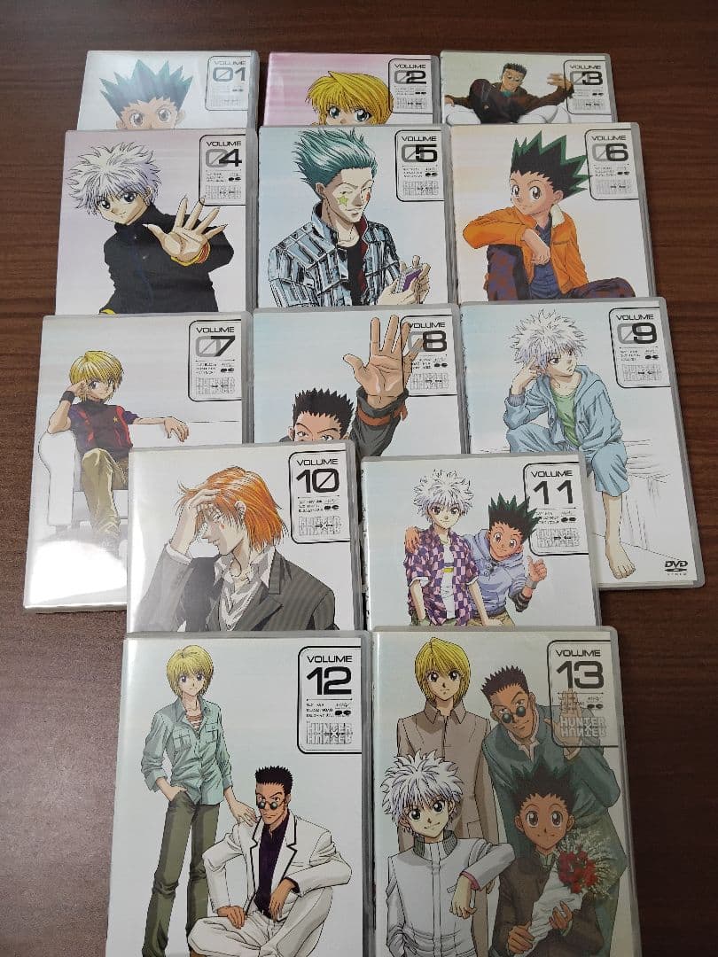 旧HUNTER×HUNTER DVD全13巻 ポスター5枚付き - メルカリ