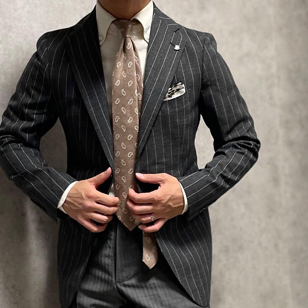 KenjiMori様購入【TAGLIATORE】 スーツジャケット GLORYGUY & Cachette｜ネームはイタリア語で裁断士 TAGLIATORE