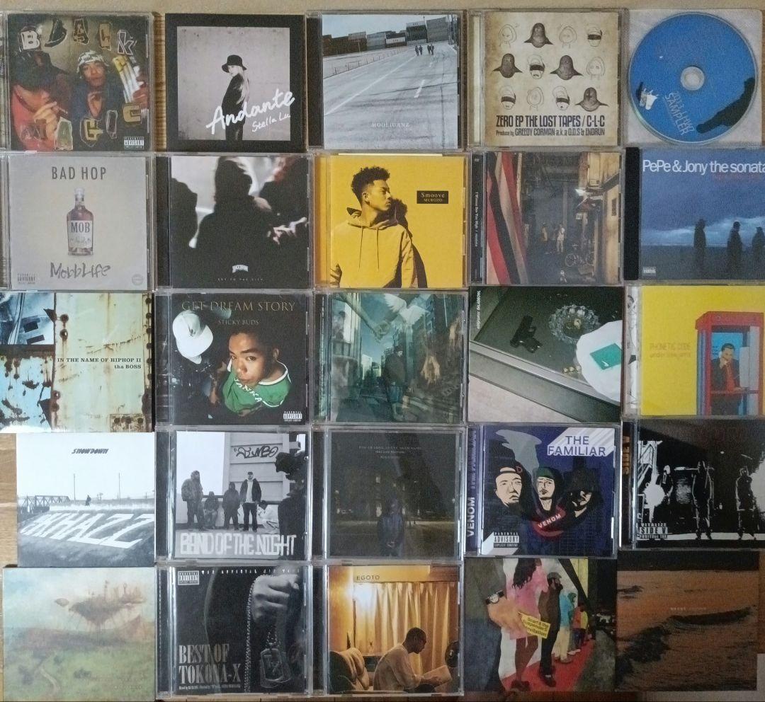 日本語ラップ邦楽 CD コレクション　まとめ売り 日本語ラップ CD まとめ売り ヒップホップ HIPHOP 般若 輪入道 - メルカリ