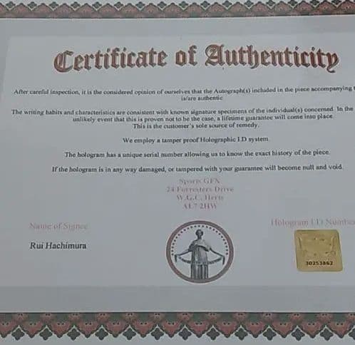 八村塁選手(ゴンザガ大)直筆サイン入りフォト証明書付き - メルカリ