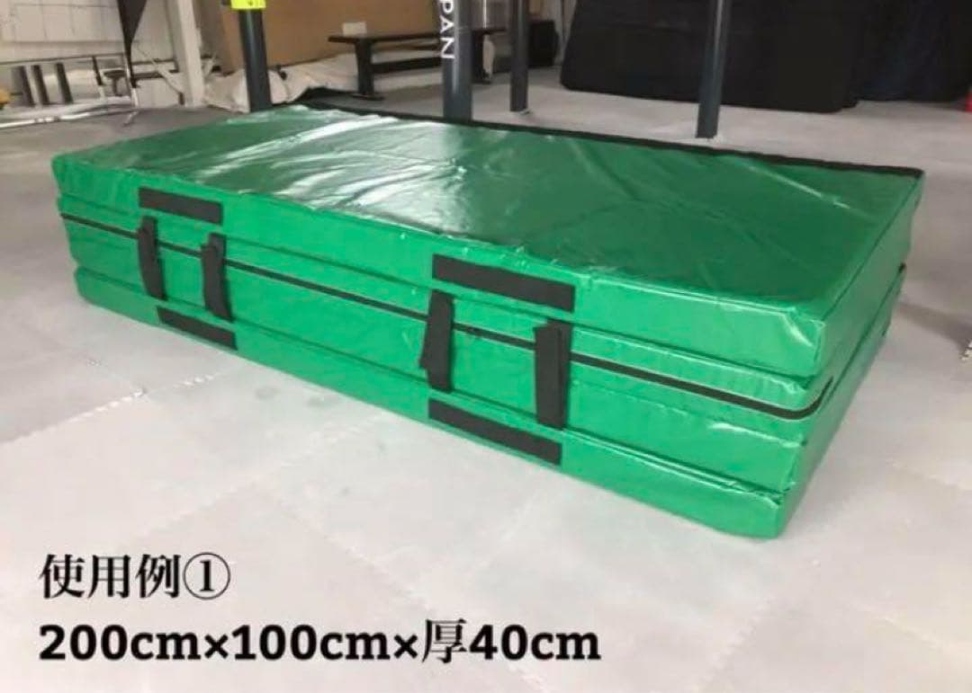 【業務用】大型持ち運び安全マット！最大4m×2m！クラッシュパッド 最大】持ち運び安全マット 4m×2m | kamui-park