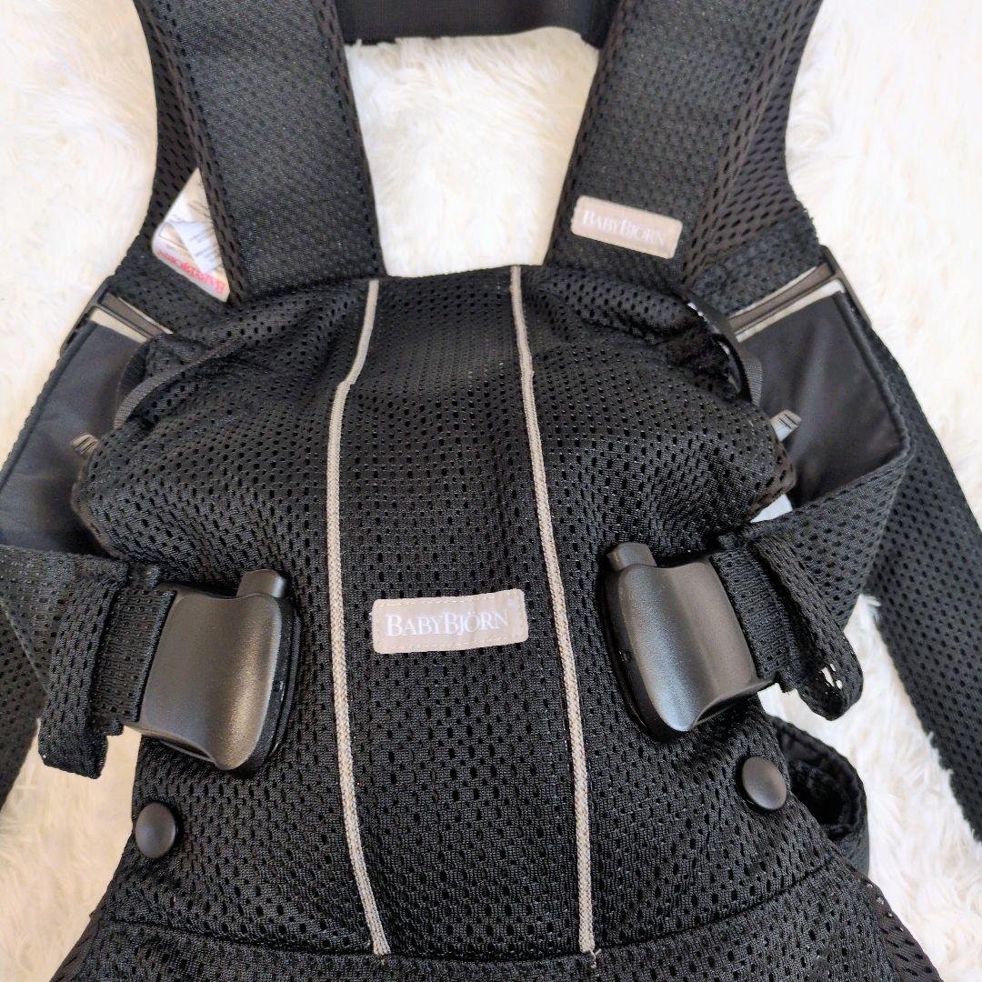 美品 ベビービョルン ワンカイエアー 抱っこ紐 ブラック トイザらス