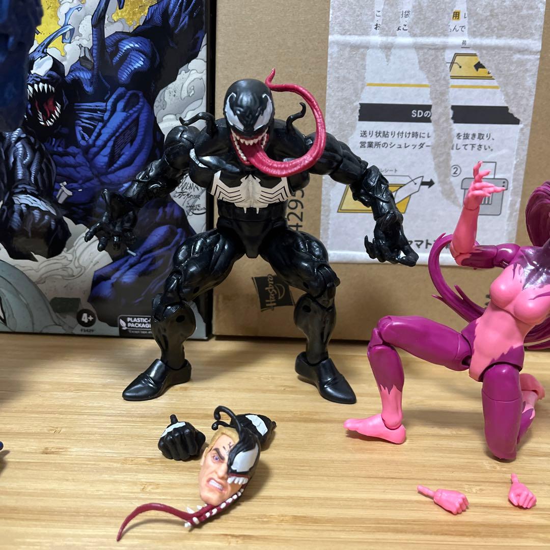 マーベルレジェンド ヴェノム ライオット アゴニー マルチパック
