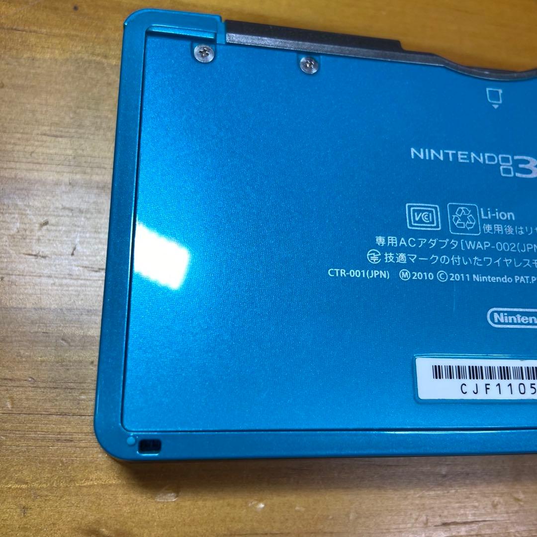 ニンテンドー3DS 本体 アクアブルー ほぼ新品 5844 - メルカリ