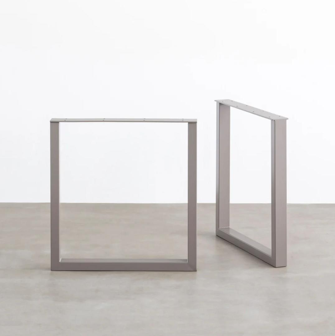 kanademono THE LEGS スクエア Stone GemoneRubberwoodBlackbrownStai