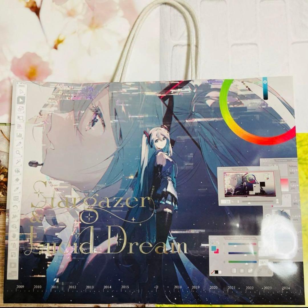 初音ミク Rella 個展 展示会 ショッパー 紙袋 - メルカリ