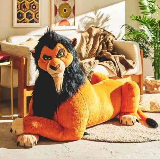 ディズニーストア ライオンキング ぬいぐるみ スカー 127cm スーパー