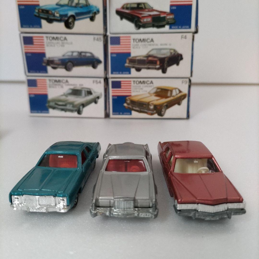 トミカ日本製 外国車シリーズF 青箱 6台セット - メルカリ