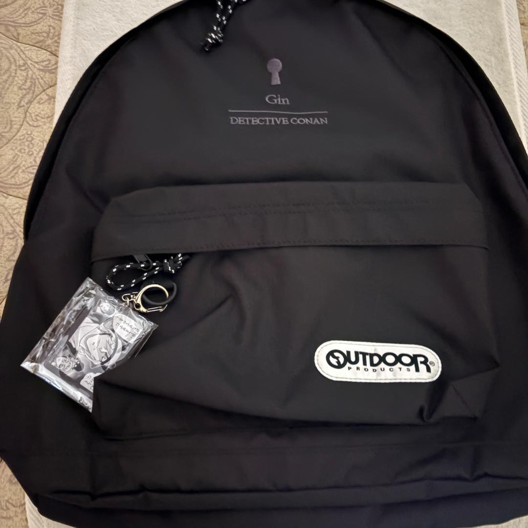 ◇名探偵コナン×OUTDOOR デイパック ブラック （ジン） - メルカリ