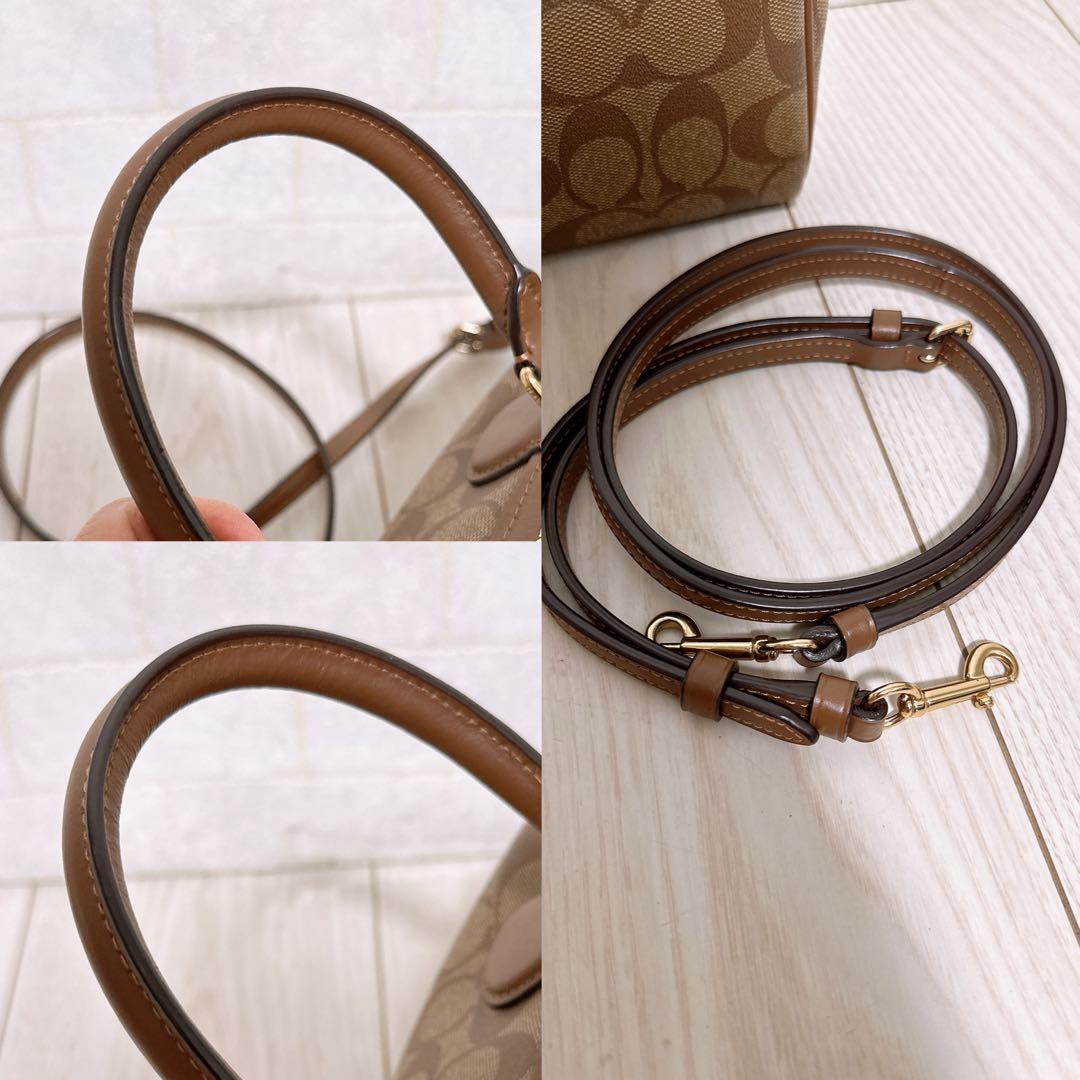 《ほぼ未使用》COACH(コーチ)2wayバッグ シグネチャー