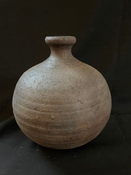 新品・未使用】備前焼 丸徳利③