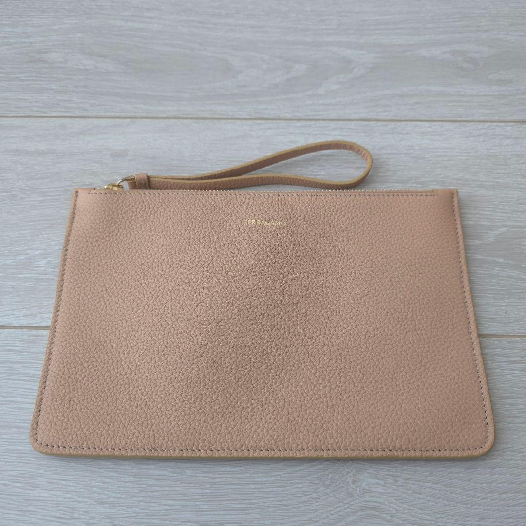 極美品【フェラガモ】スタジオ ソフト カラーブロック 2way