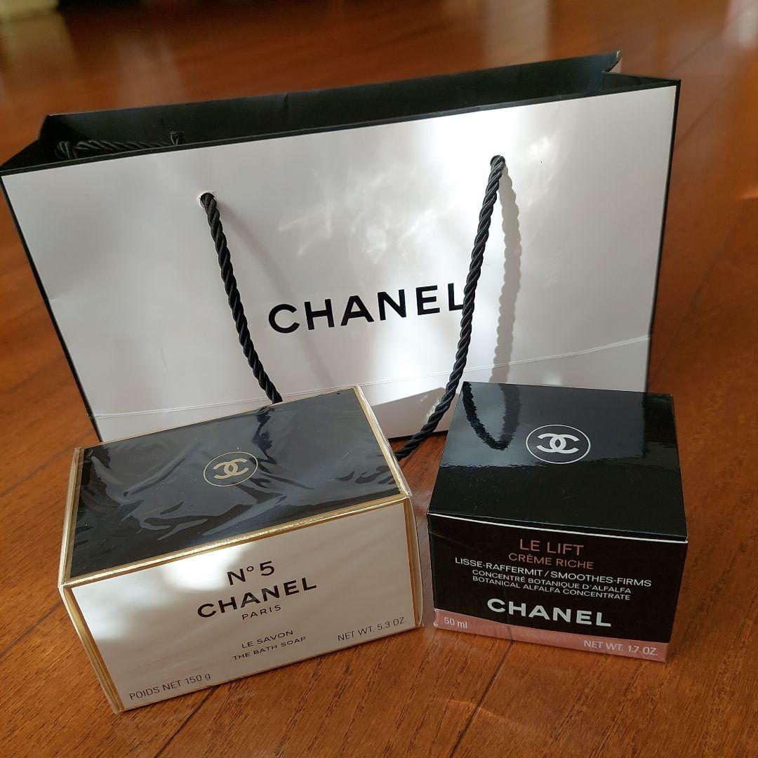 CHANEL☆ルリフトクレームリッシュ☆N°5 LE SAVON Chanel No.5 Bath Soap 150g 5.3 oz Le Savon Unused w/Box | eBay