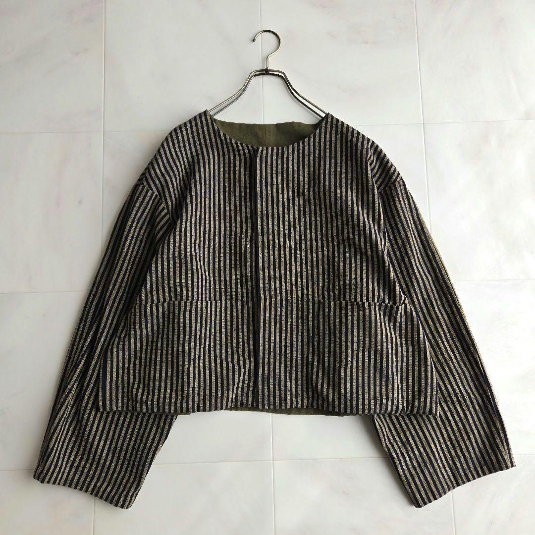 YAMMA ヤンマ産業 会津木綿 リバーシブル ノーカラージャケット 楽天市場】【再入荷】YAMMA ヤンマ産業 会津木綿リバーシブル