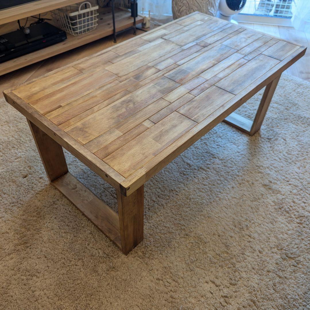 komachi.【現物につき】ローテーブル　木製テーブル　✨　ハンドメイド KIDO MEIMOKU 栃一枚板ローテーブル｜80cm – 【公式】鬼童銘木